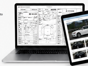 Auction report preview on laptop and tablet